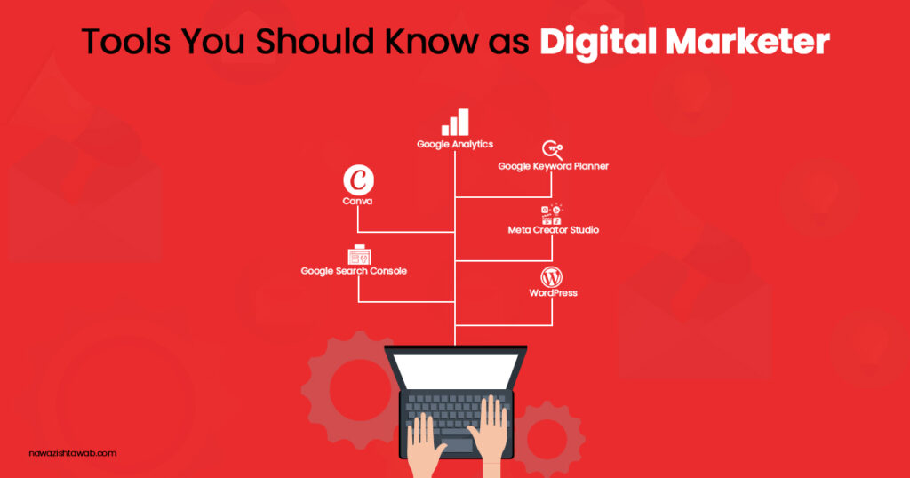 Digital marketing tools infographic