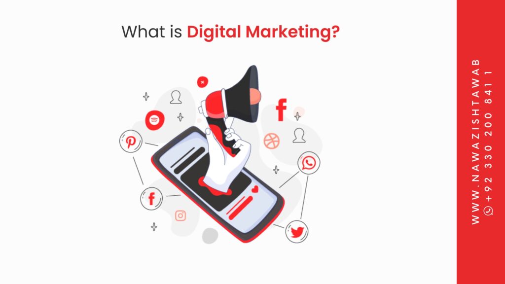 What is Digital Marketing 
