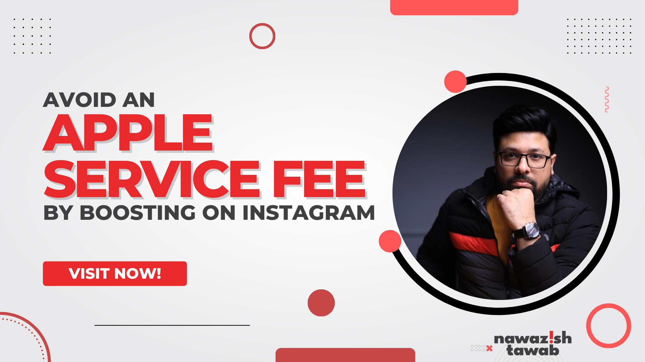 Avoid an Apple Service Fee by Boosting on Instagram.com