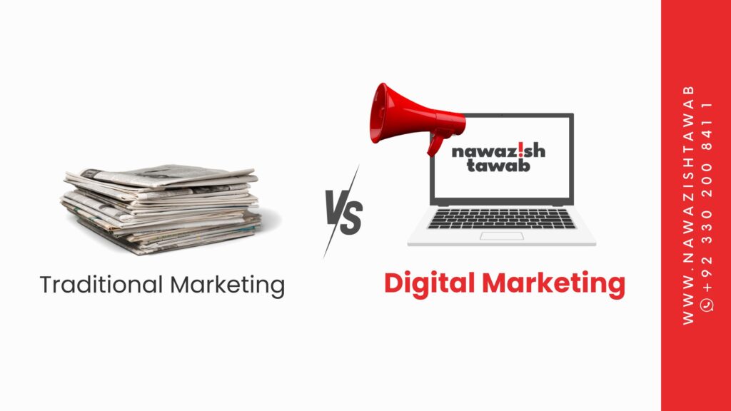 Traditional Marketing vs Digital Marketing