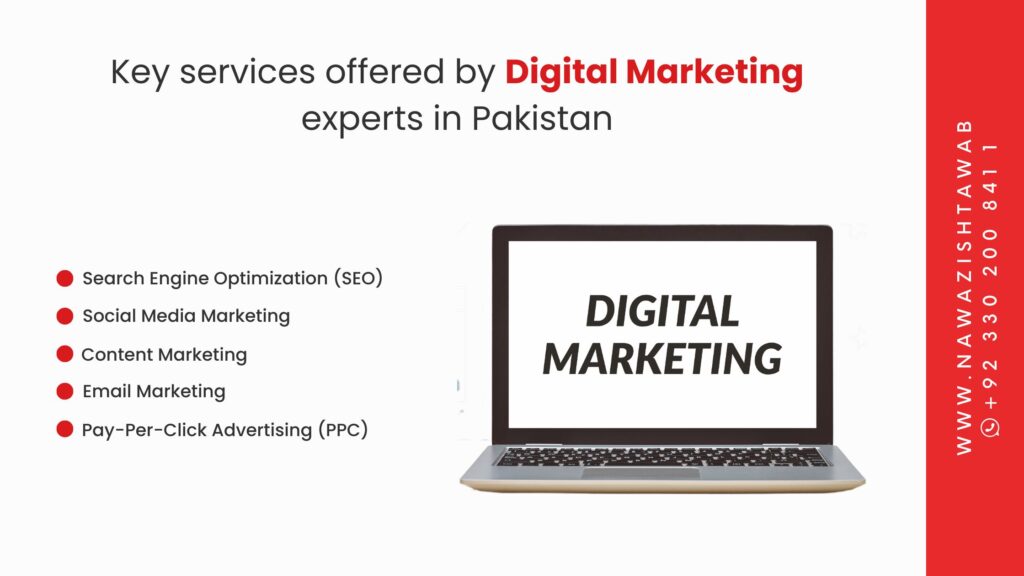 Key Services Offered by Digital Marketing Experts in Pakistan 