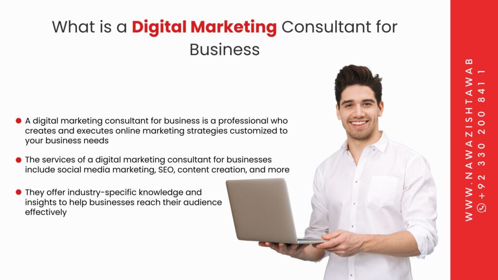 What is a Digital Marketing Consultant for Business 